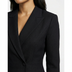 Abito Blazer Midi Da Donna Con Revers E Bottoni Frontali, immagine 8