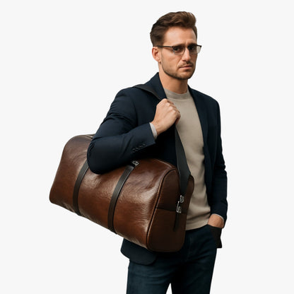 Borsone Da Viaggio Multicolore Con Tracolla Unisex — Empoli, immagine 3