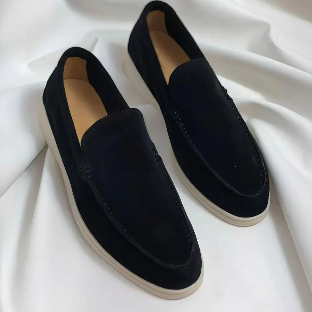 Mocassini Slip On Da Uomo Con Suola Bassa Flessibile, immagine 2