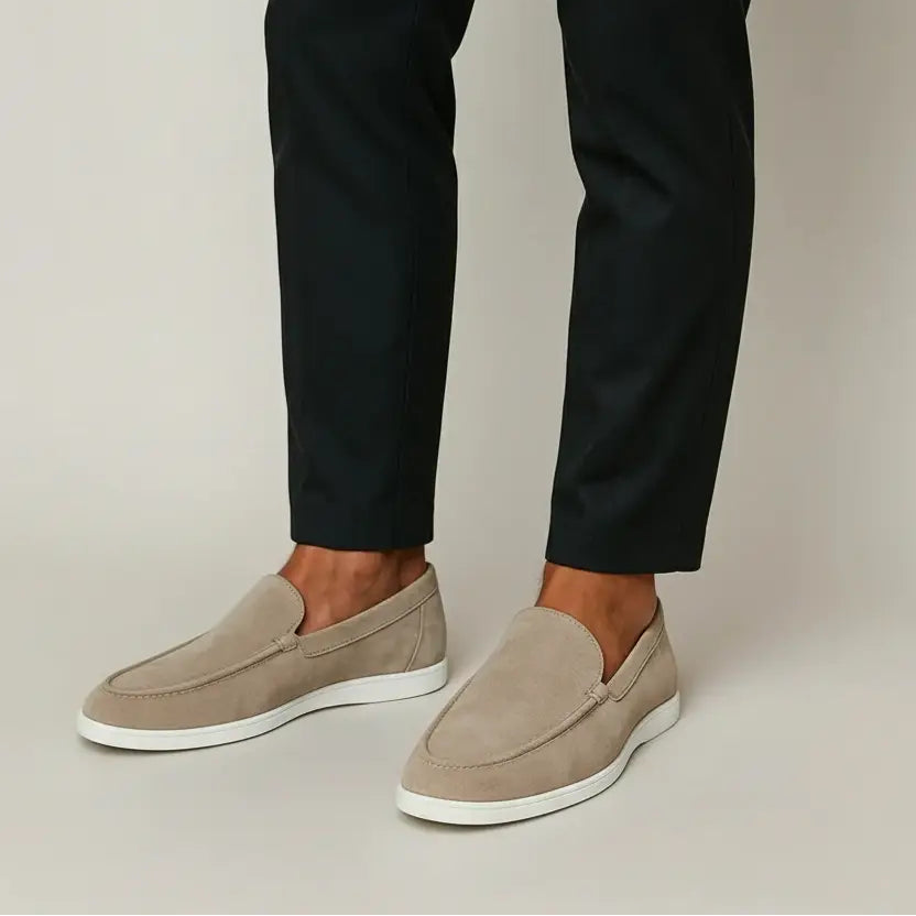 Mocassini Slip On Da Uomo Con Suola Bassa Flessibile, immagine 7