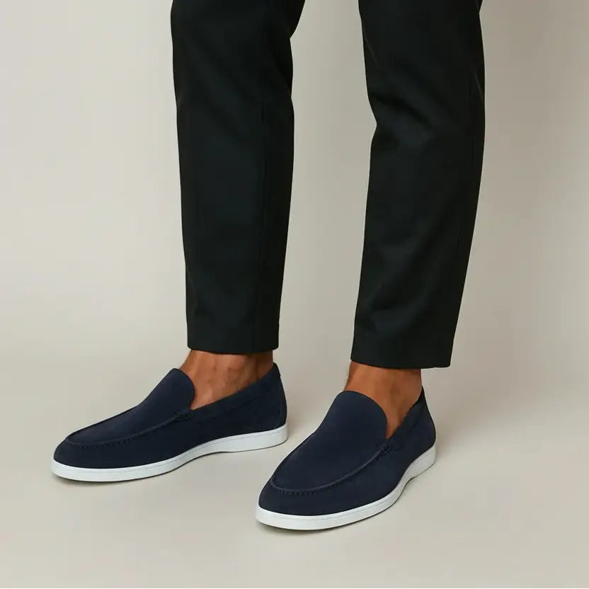 Mocassini Slip On Da Uomo Con Suola Bassa Flessibile, immagine 8
