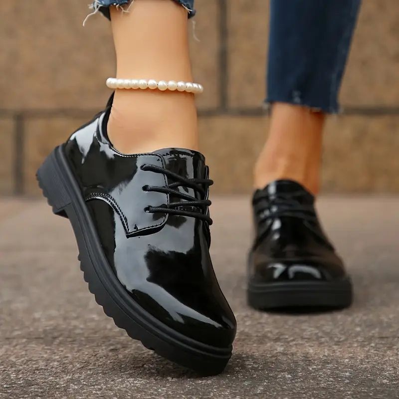 Noemi Patent Oxfords — Scarpe Da Donna, immagine 3