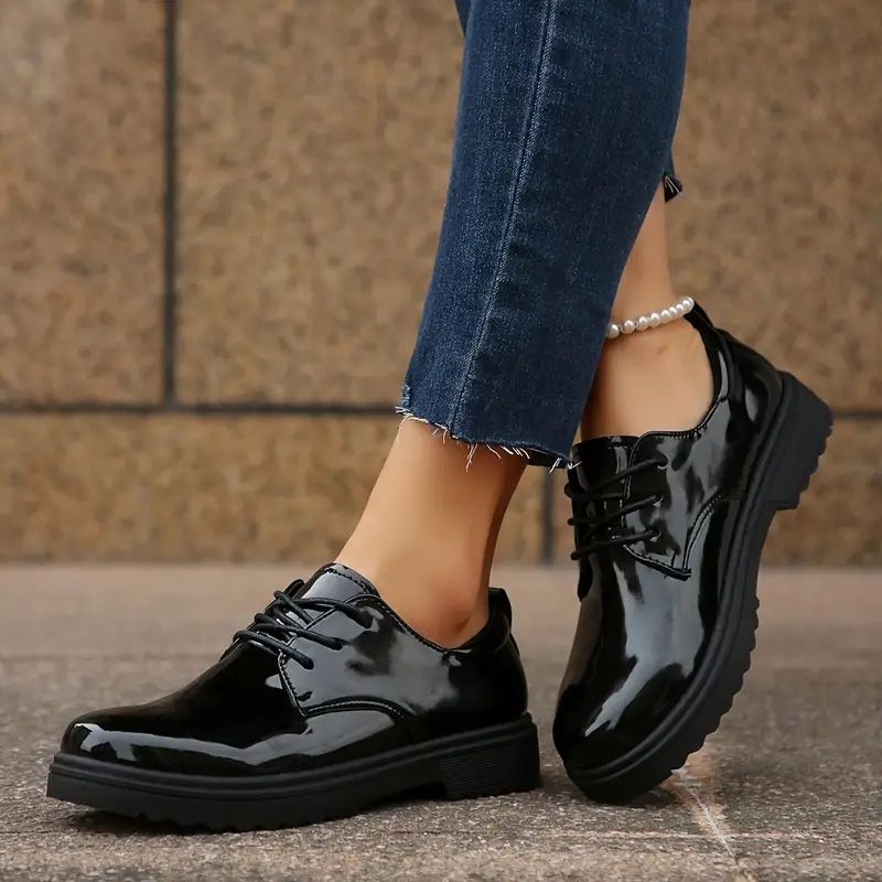 Noemi Patent Oxfords — Scarpe Da Donna, immagine 2