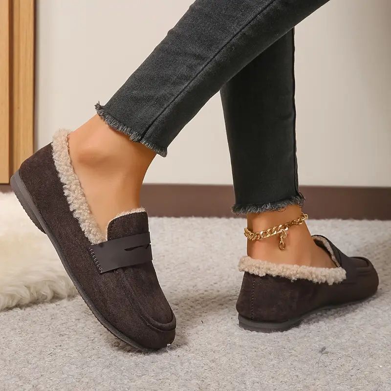 Aria Cozy Fur — Mocassini Da Donna, immagine 5