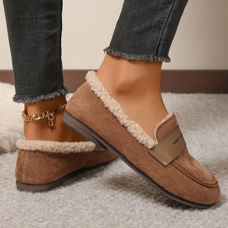 Aria Cozy Fur — Mocassini Da Donna, immagine 4