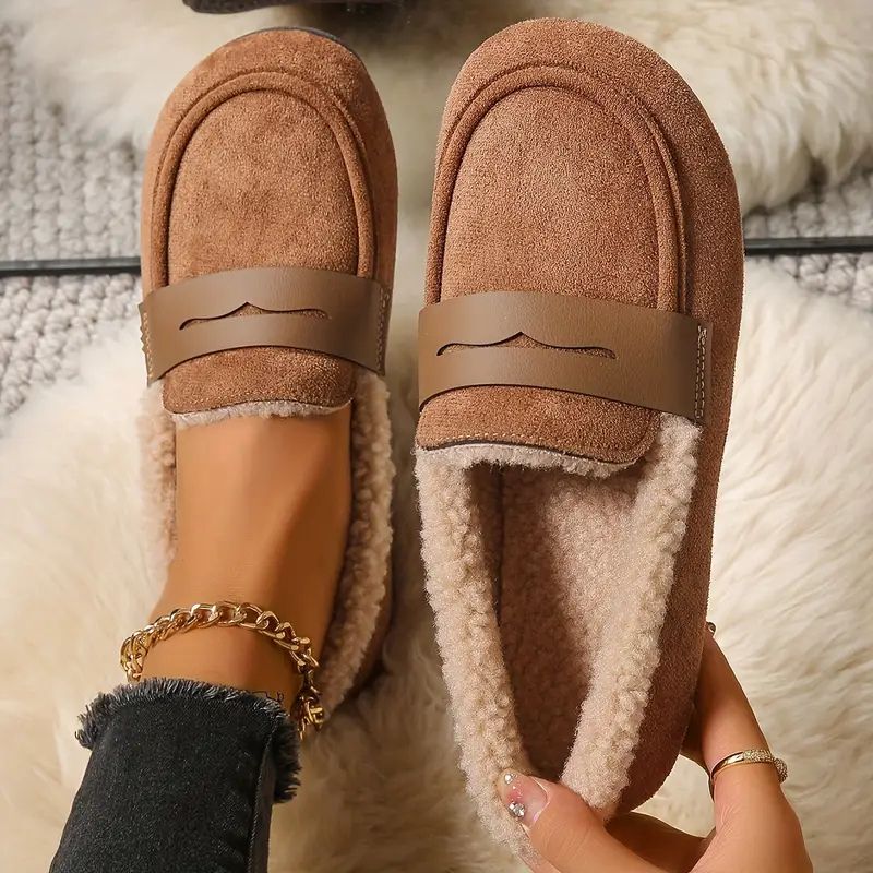 Aria Cozy Fur — Mocassini Da Donna, immagine 2