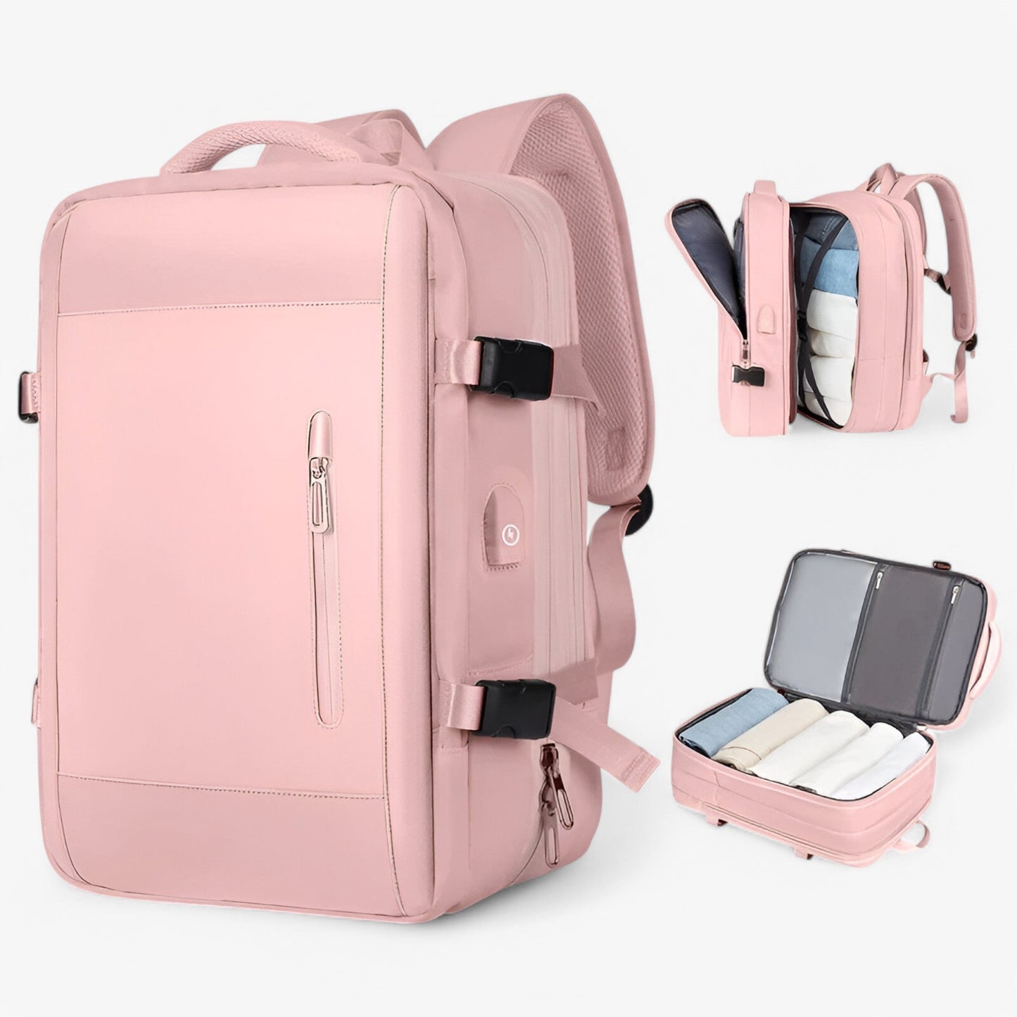 Zaino Da Viaggio Multicolore Multiscomparto Donna — Garda, immagine 5