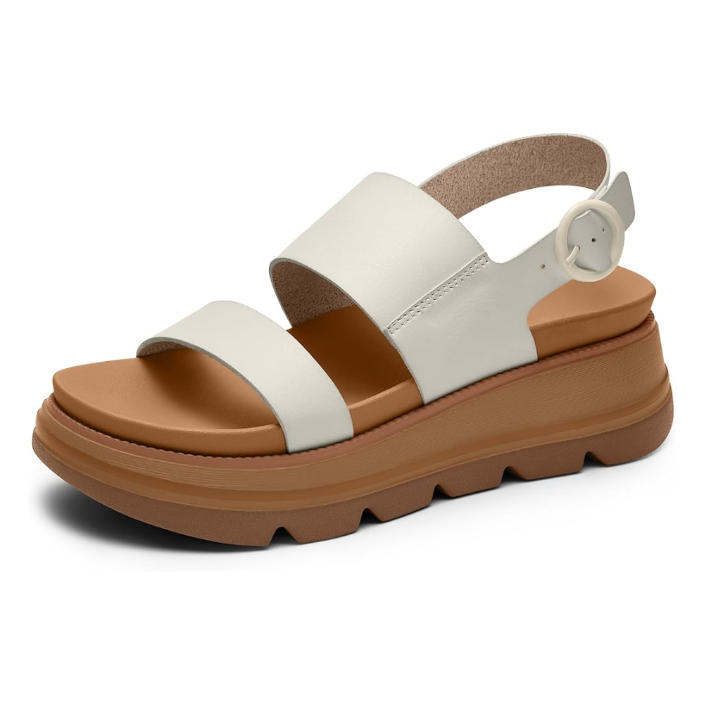 Terra — Sandali Platform Con Fibbia Da Donna, immagine 8