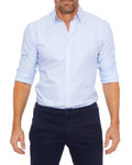 Camicia Classica Da Uomo A Maniche Lunghe Con Bottoni, immagine 1