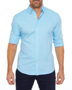Camicia Classica Da Uomo A Maniche Lunghe Con Bottoni, immagine 11