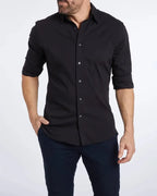 Camicia Classica Da Uomo A Maniche Lunghe Con Bottoni, immagine 9