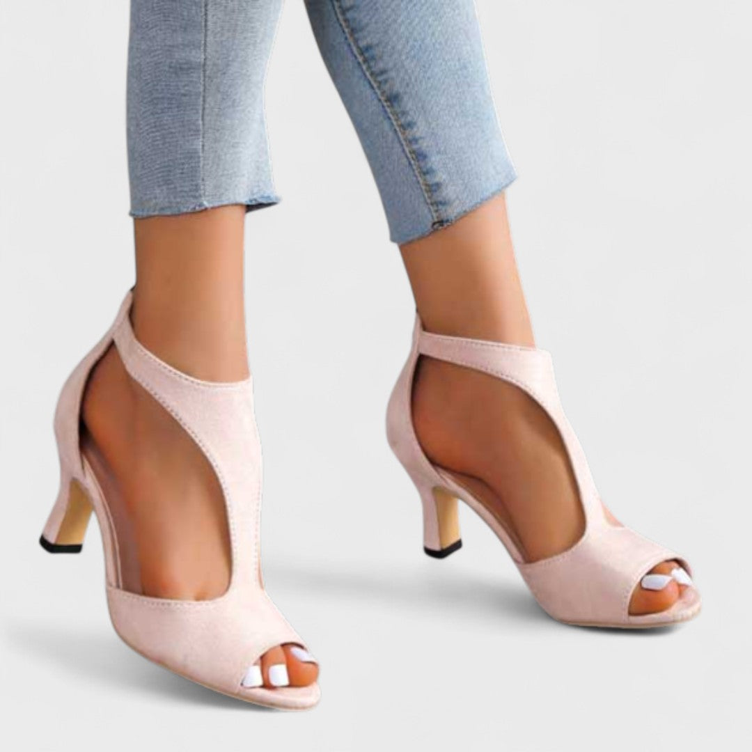 Sandali Anatomici con Tacco da Donna — Mia, immagine 7