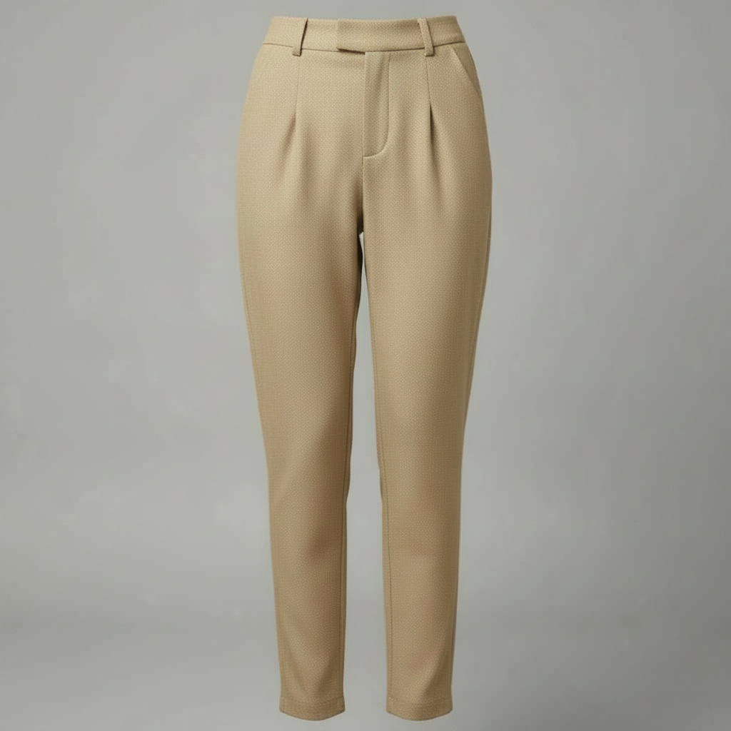 Pantaloni Eleganti Da Donna A Vita Alta Con Gamba Dritta, immagine 7