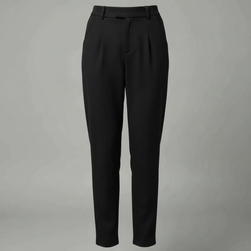 Pantaloni Eleganti Da Donna A Vita Alta Con Gamba Dritta, immagine 9