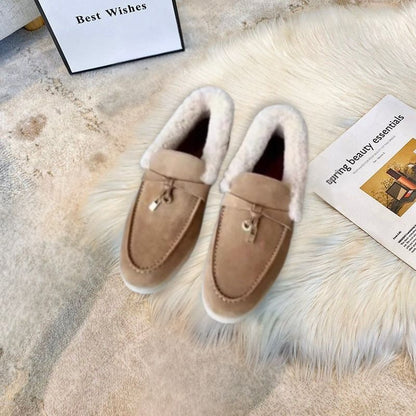 Cozy Luxe Winter — Mocassini Da Donna, immagine 1