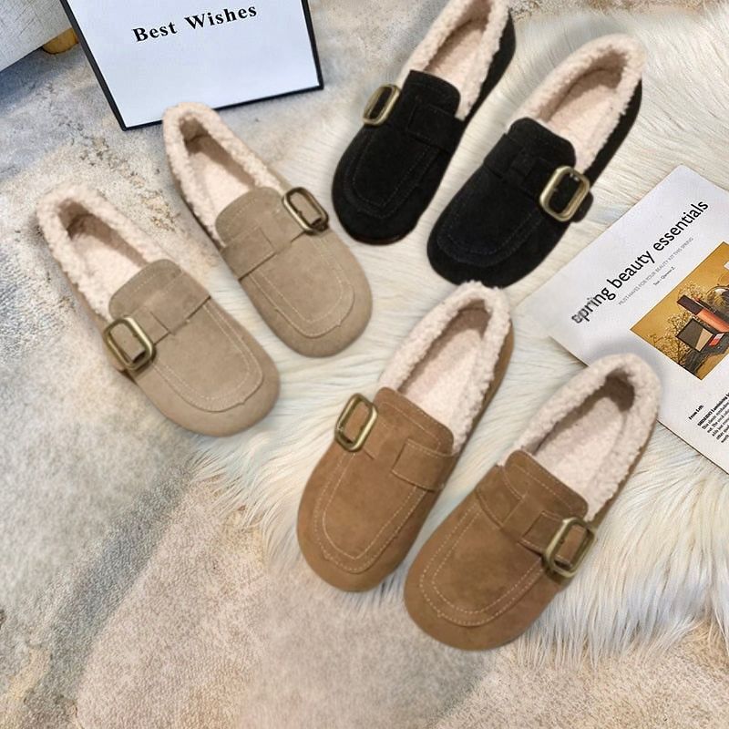 Cozy Retro Women's Bean — Mocassini Da Donna, immagine 1