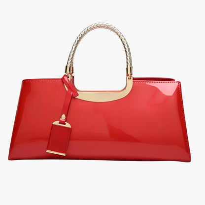 Borsa A Mano Multicolore Lucida Donna — Bellagio, immagine 9