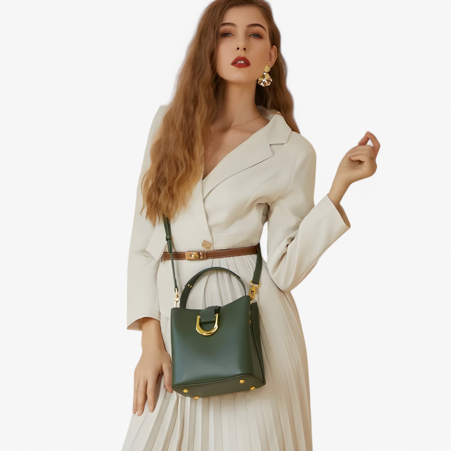 Borsa A Secchiello Multicolore Compatta Donna — Savona, immagine 5