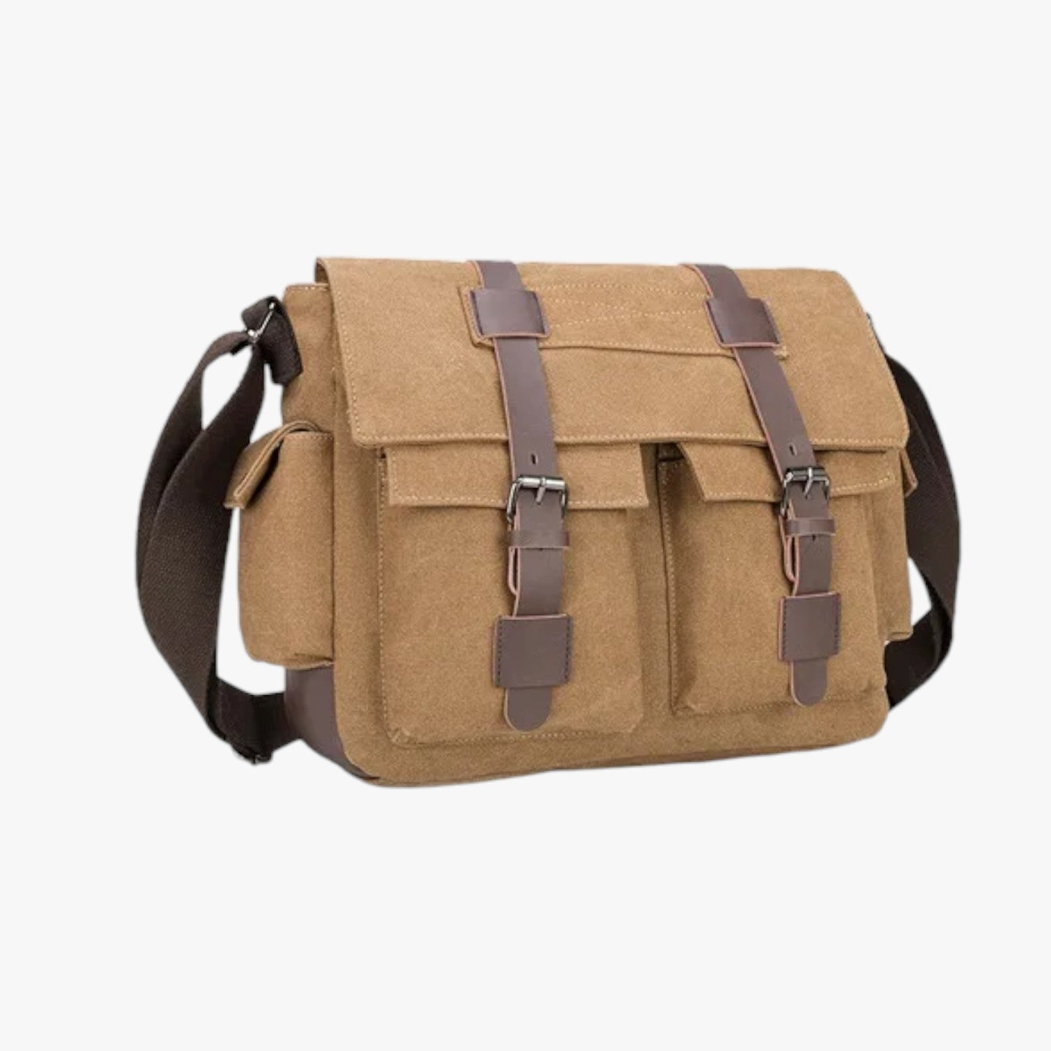 Borsa Messenger Multicolore In Tela Uomo — Pisa, immagine 4
