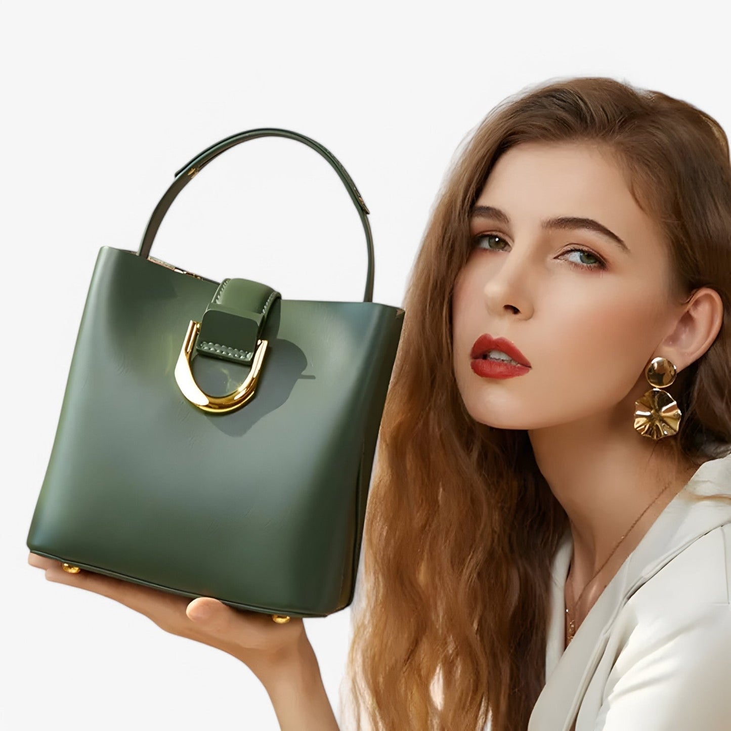 Borsa A Secchiello Multicolore Compatta Donna — Savona, immagine 2