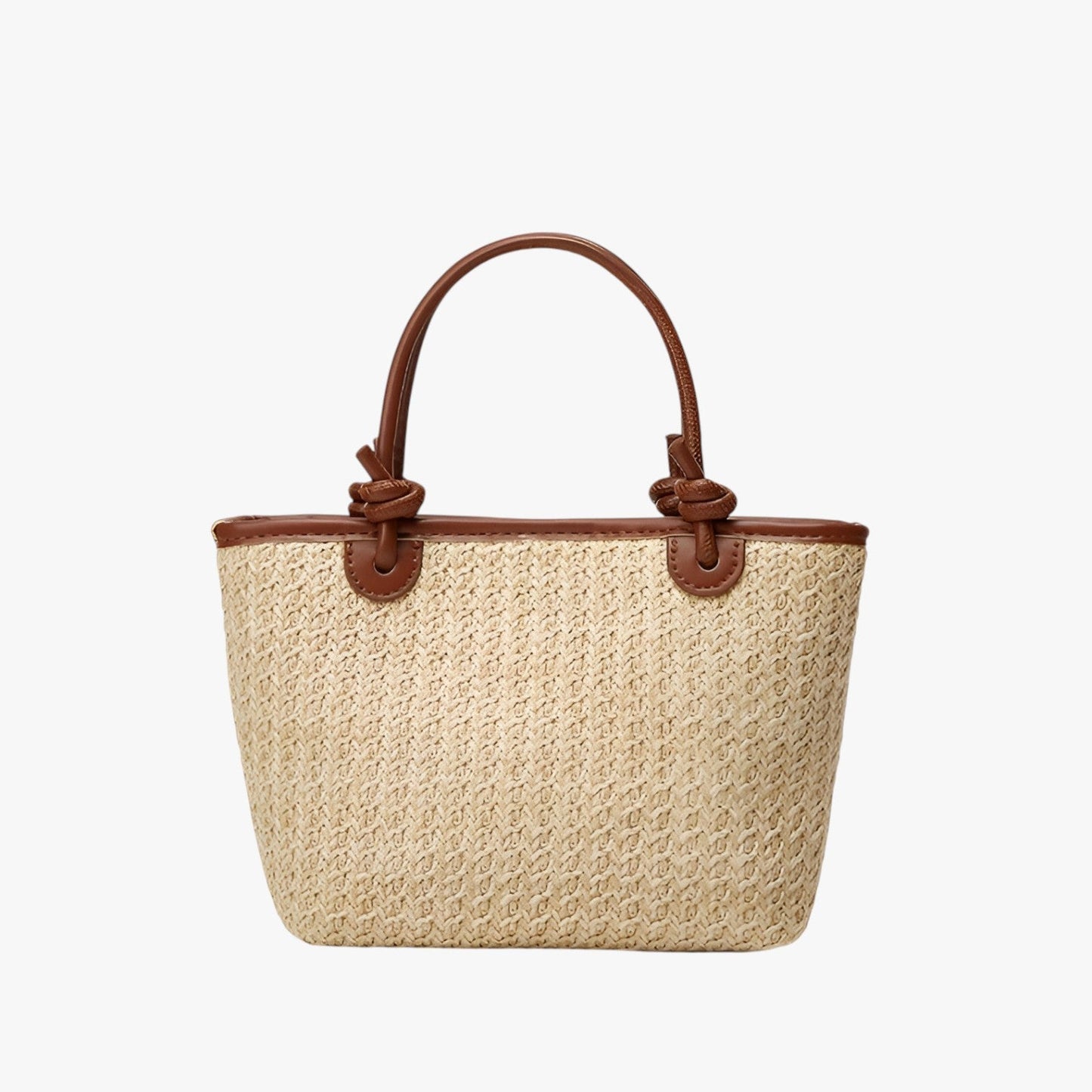 Borsa Tote In Paglia Con Manici Donna — Ponza, immagine 1