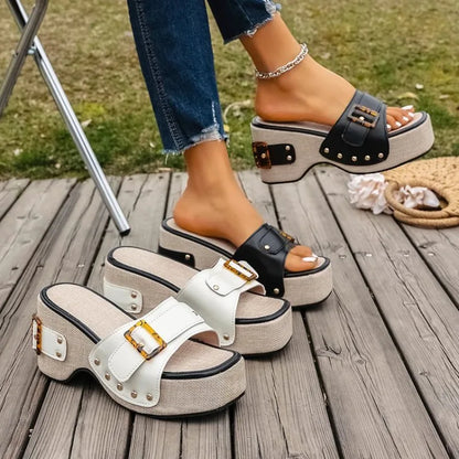 Rebel — Sandali Platform Da Donna, immagine 3