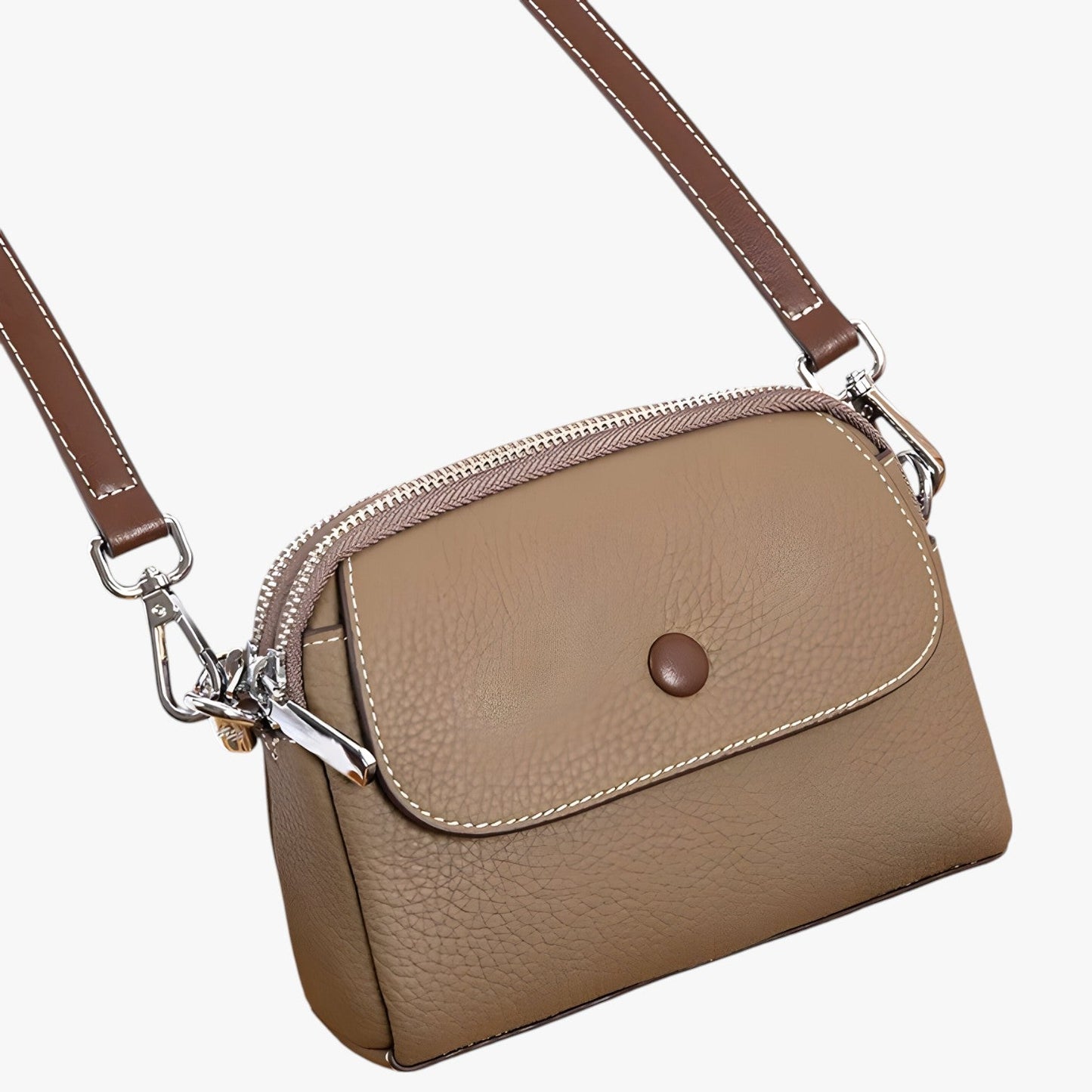 Borsa A Tracolla Multicolore Compatta Donna — Nola, immagine 4