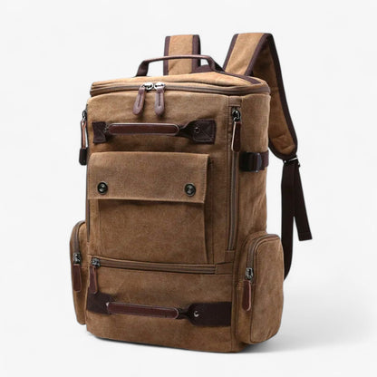 Zaino Porta Laptop Blu Multitasche Uomo — Brera, immagine 11