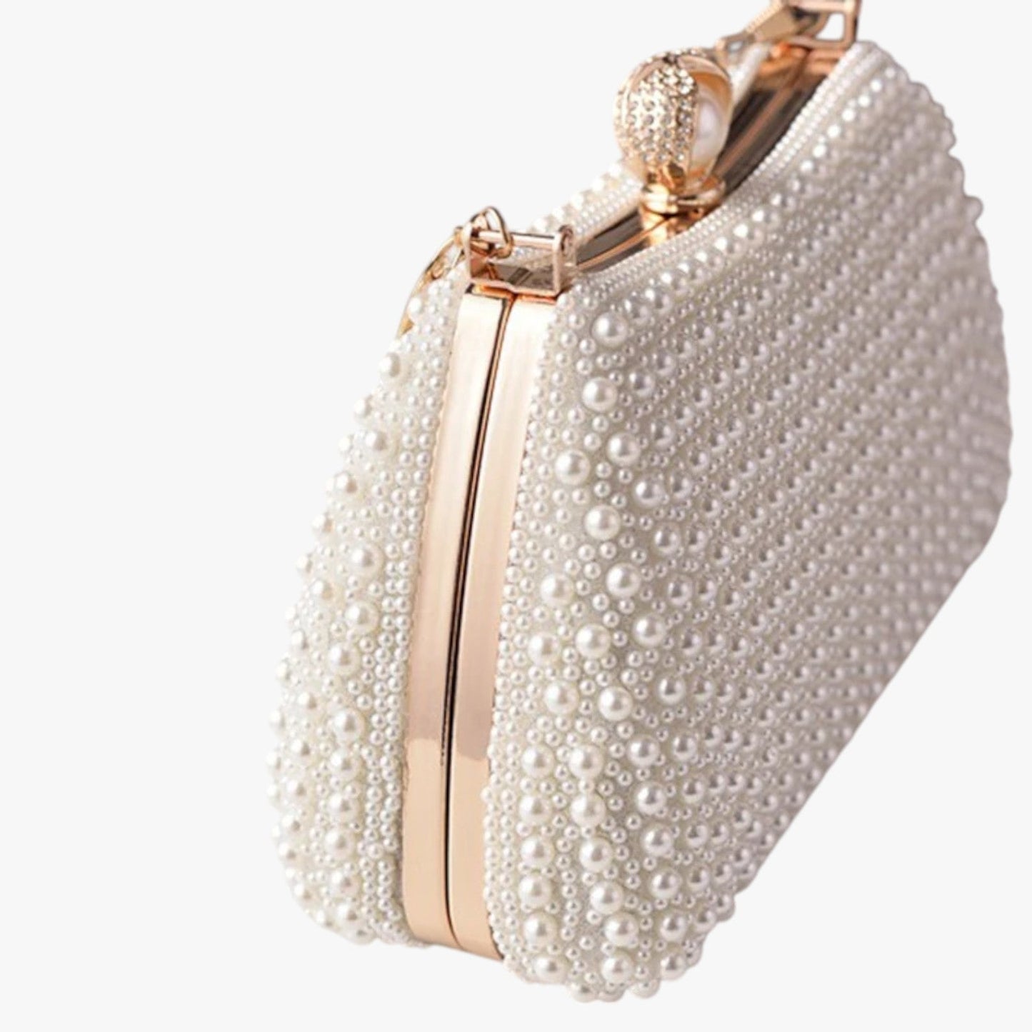 Borsa Da Sera Multicolore Con Perline Donna — Luisa, immagine 8