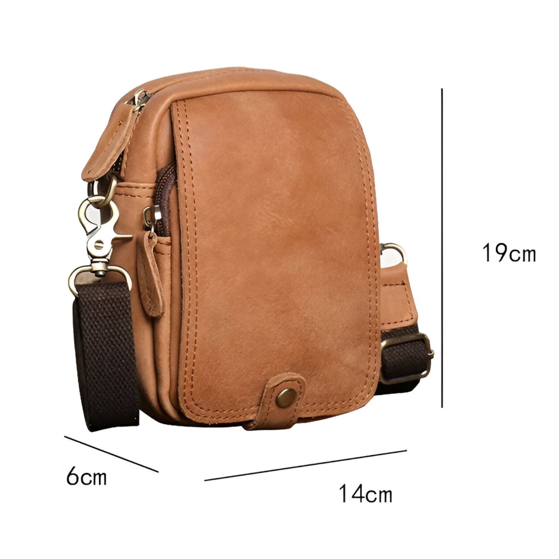 Borsa A Tracolla Multicolore Verticale Unisex — Sondrio, immagine 5