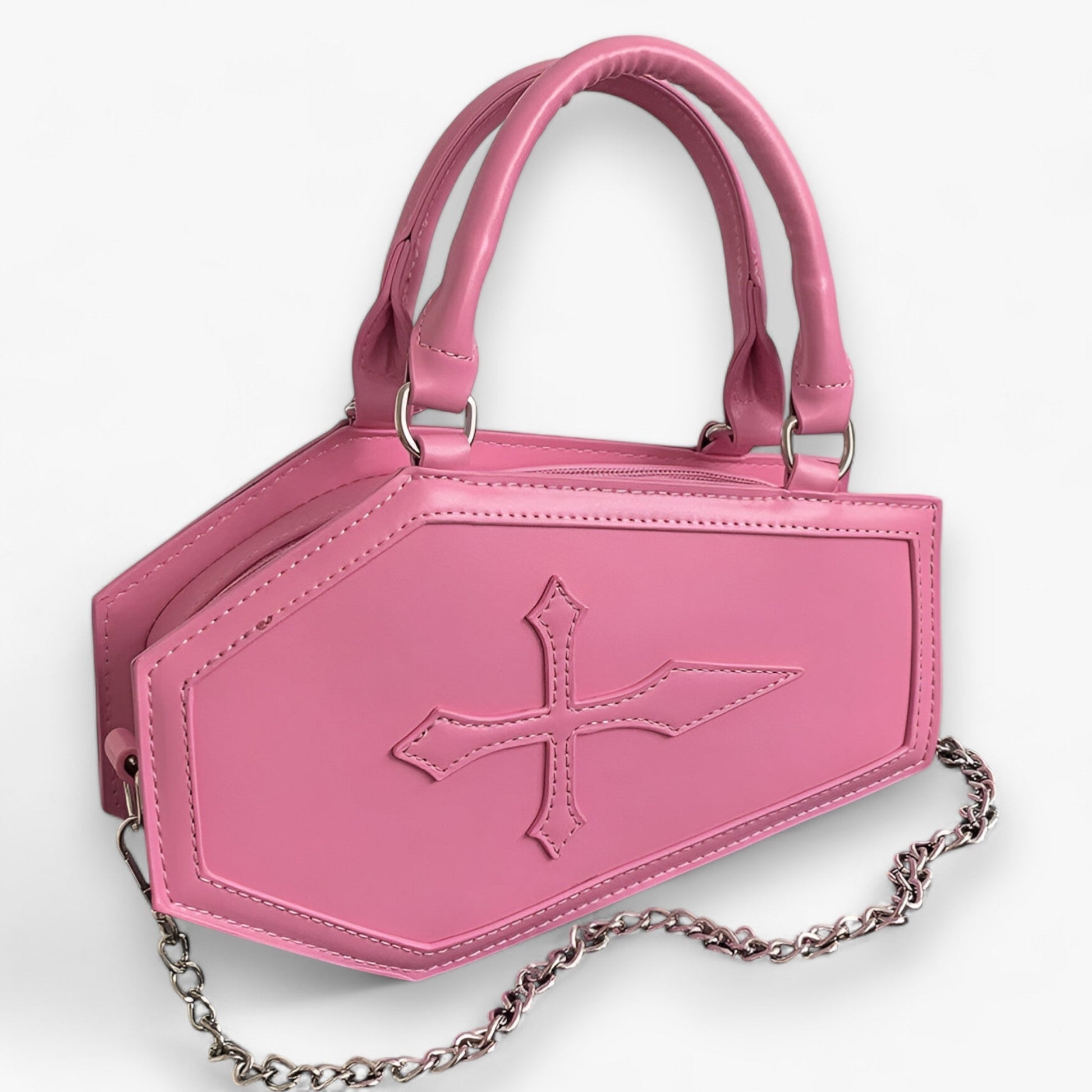Borsa A Mano Multicolore Con Catena Donna — Ferrara, immagine 12