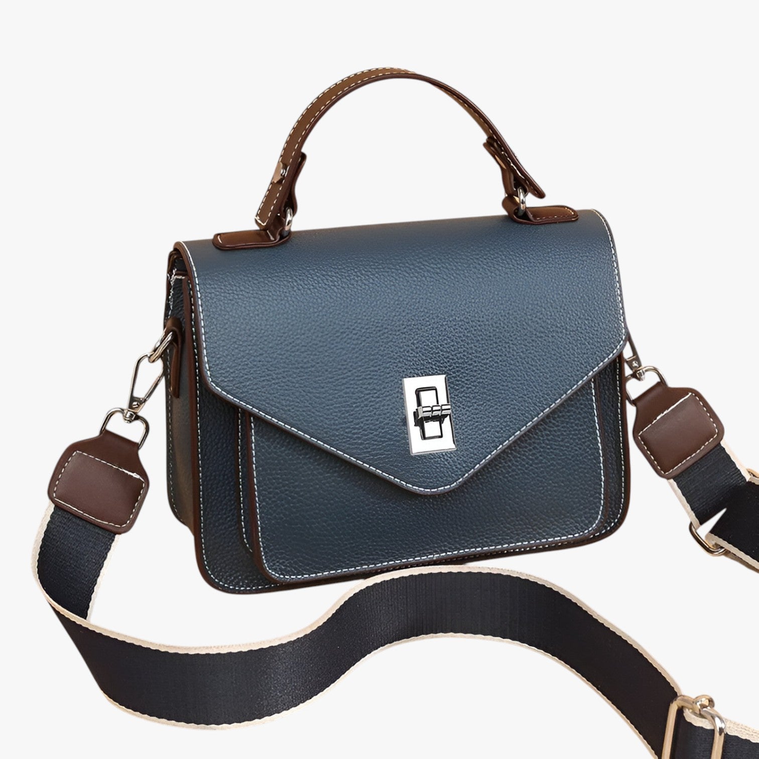 Borsa A Mano Multicolore Con Tracolla Donna — Varese, immagine 5