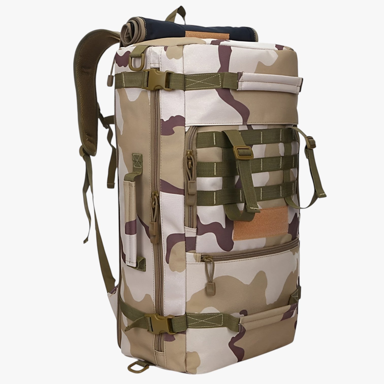 Zaino Da Trekking Kaki Da 50 L Uomo — Stelvio, immagine 8