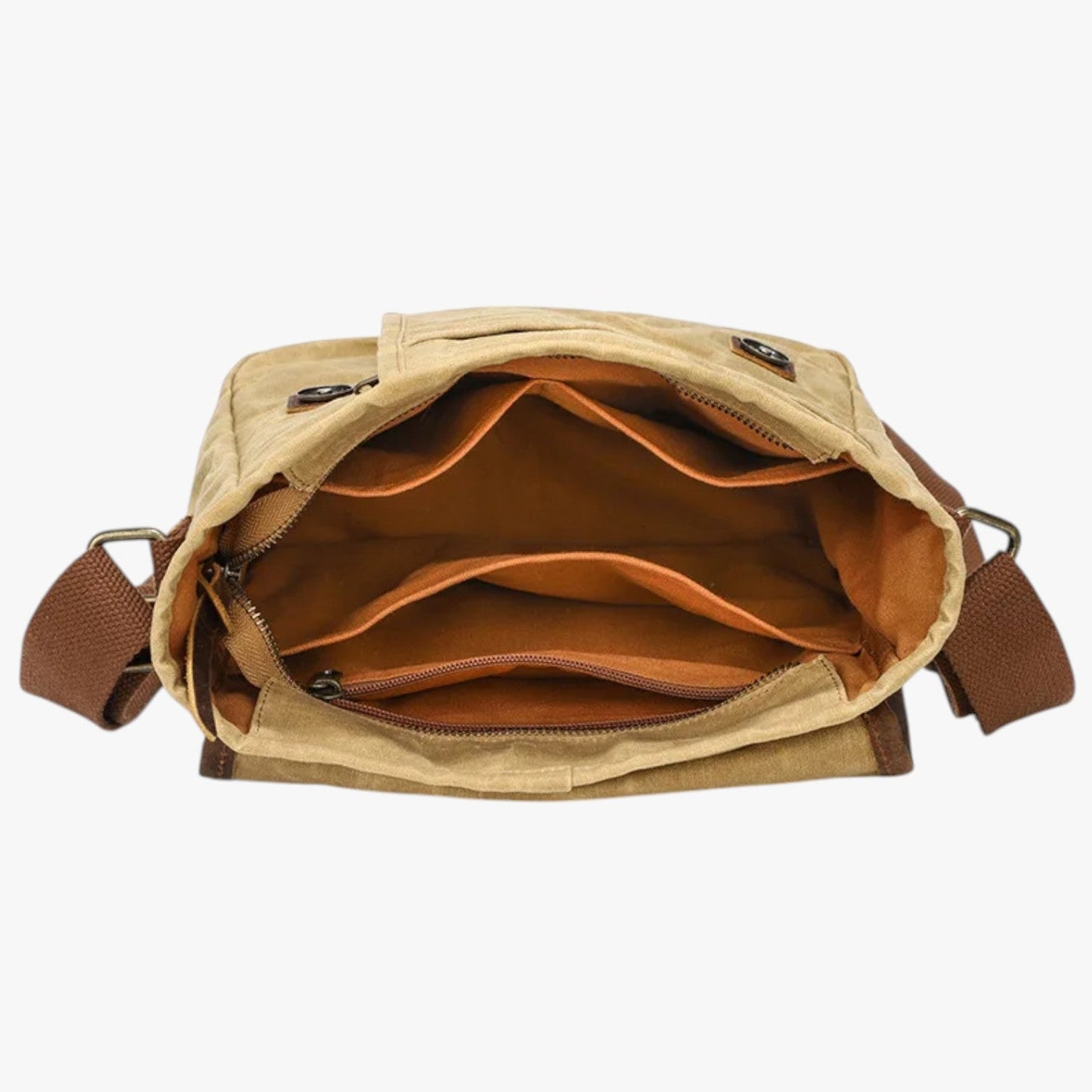 Borsa Messenger Gialla Multitasche Uomo — Caltagirone, immagine 7