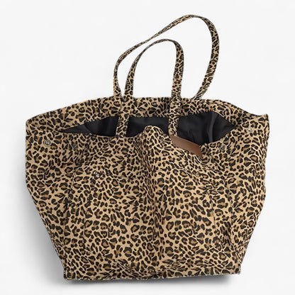 Borsa Tote Leopardata Ampia Donna — Natalie, immagine 5