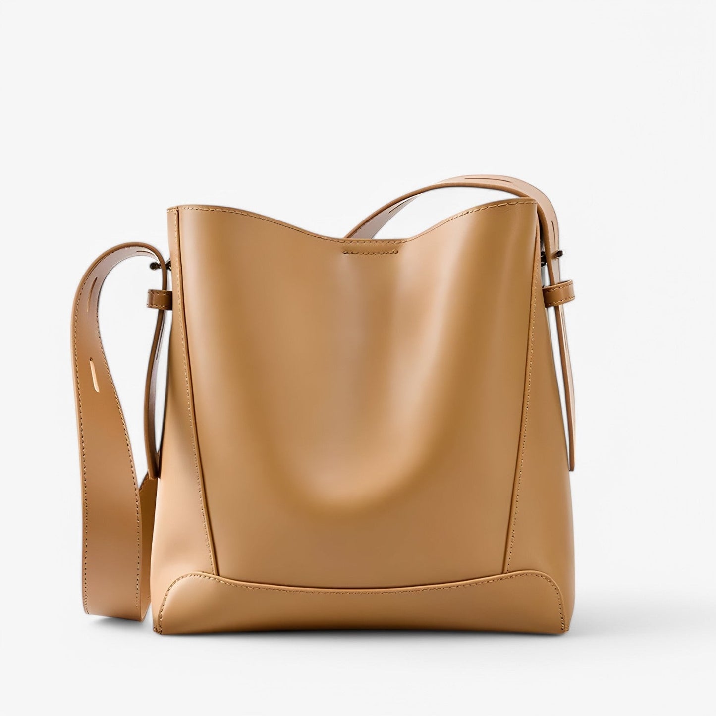 Borsa Tote Marrone Capiente Donna — Amelia, immagine 1