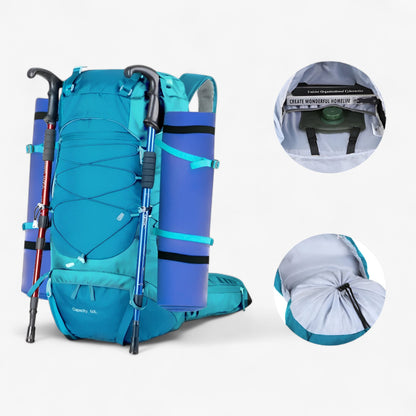 Zaino Da Trekking Multicolore Da 50 L Unisex — Quota, immagine 2