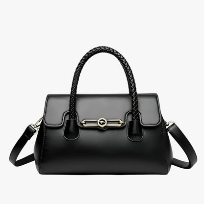 Borsa A Mano Marrone Compatta Donna — Pavia, immagine 1