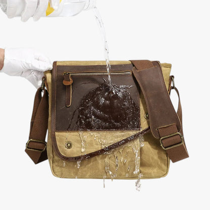 Borsa Messenger Gialla Multitasche Uomo — Caltagirone, immagine 4