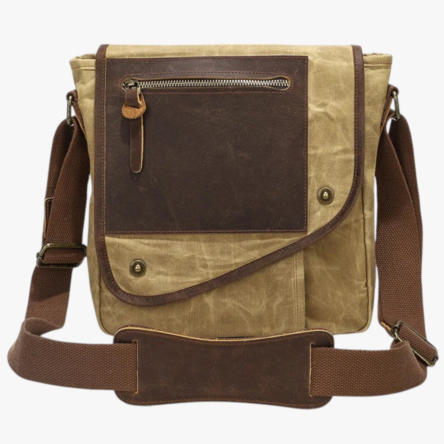 Borsa Messenger Gialla Multitasche Uomo — Caltagirone, immagine 5