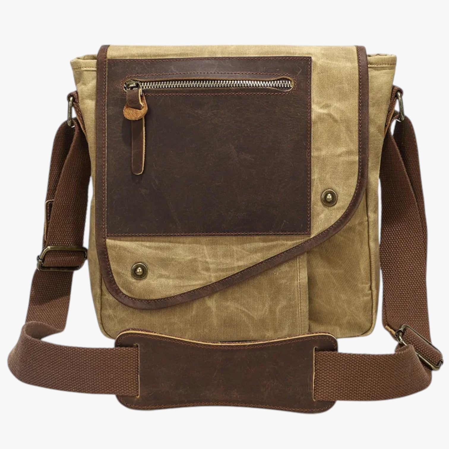 Borsa Messenger Gialla Multitasche Uomo — Caltagirone, immagine 5