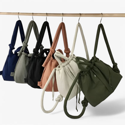 Borsa Zaino Puffer Multicolore Donna — Aosta, immagine 5