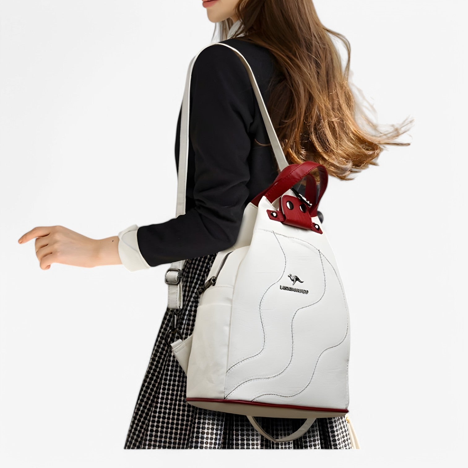 Zaino Multicolore Compatto Donna — Capri, immagine 2