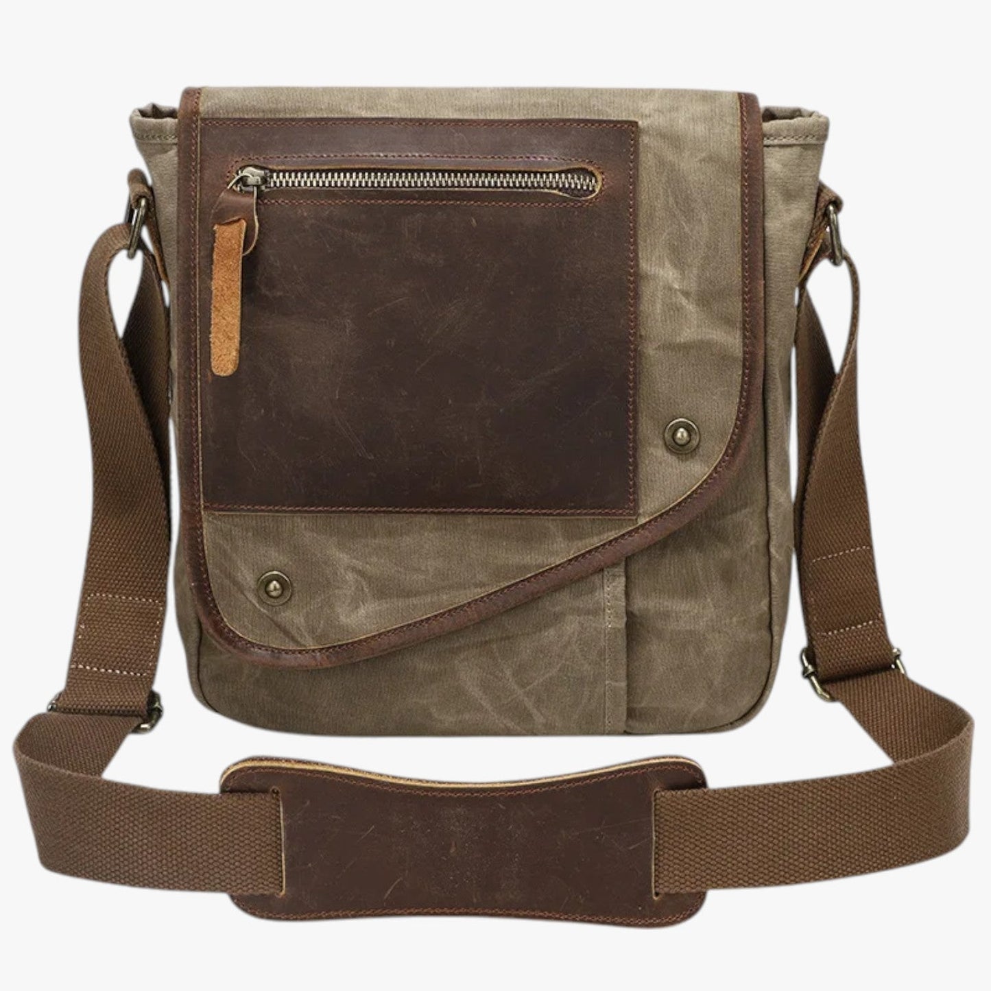 Borsa Messenger Gialla Multitasche Uomo — Caltagirone, immagine 1