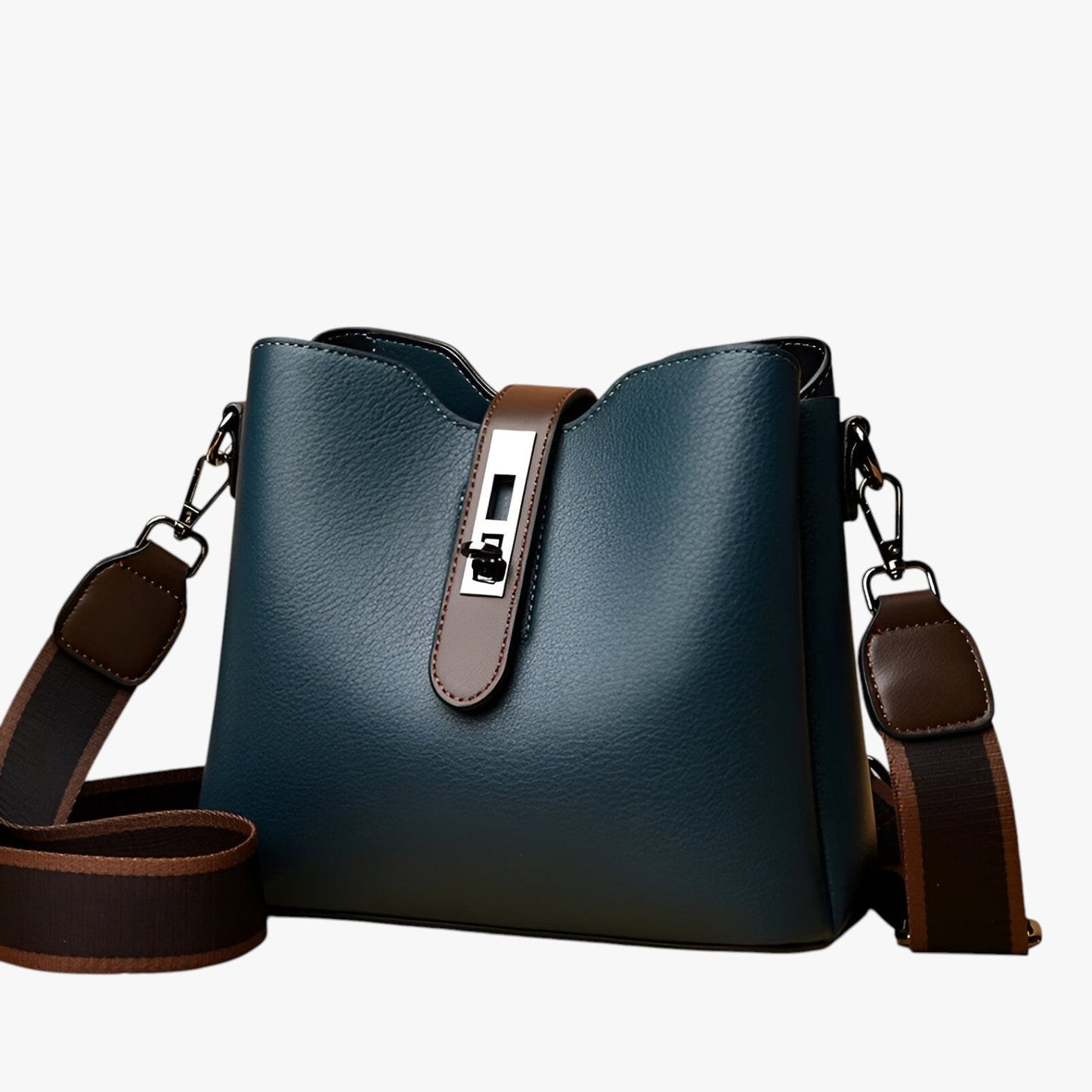 Borsa A Spalla Multicolore Con Chiusura Donna — Savona, immagine 3