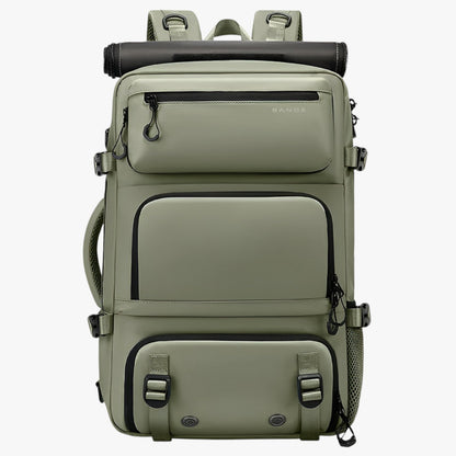 Zaino Da Viaggio Multicolore Multitasche Uomo — Bari, immagine 7