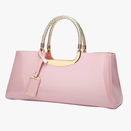 Borsa A Mano Multicolore Lucida Donna — Bellagio, immagine 8