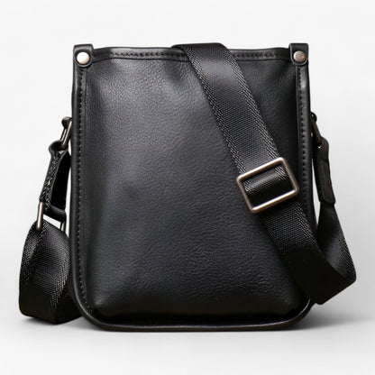 Borsa A Tracolla Nera Verticale Uomo — Lecco, immagine 9