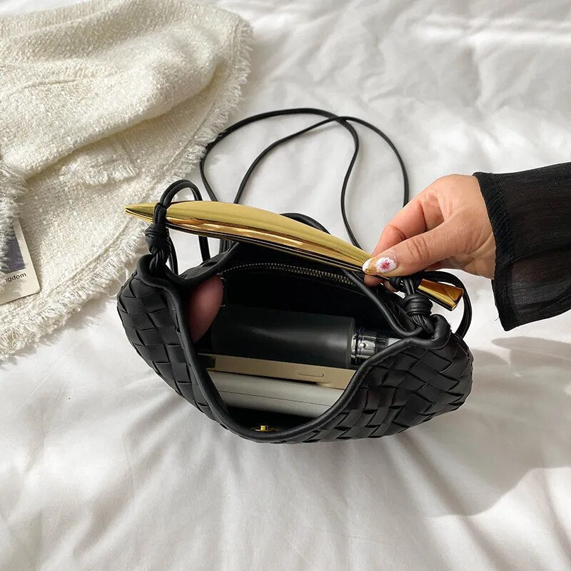 Borsa A Mano Multicolore Trapuntata Donna — Gemma, immagine 2