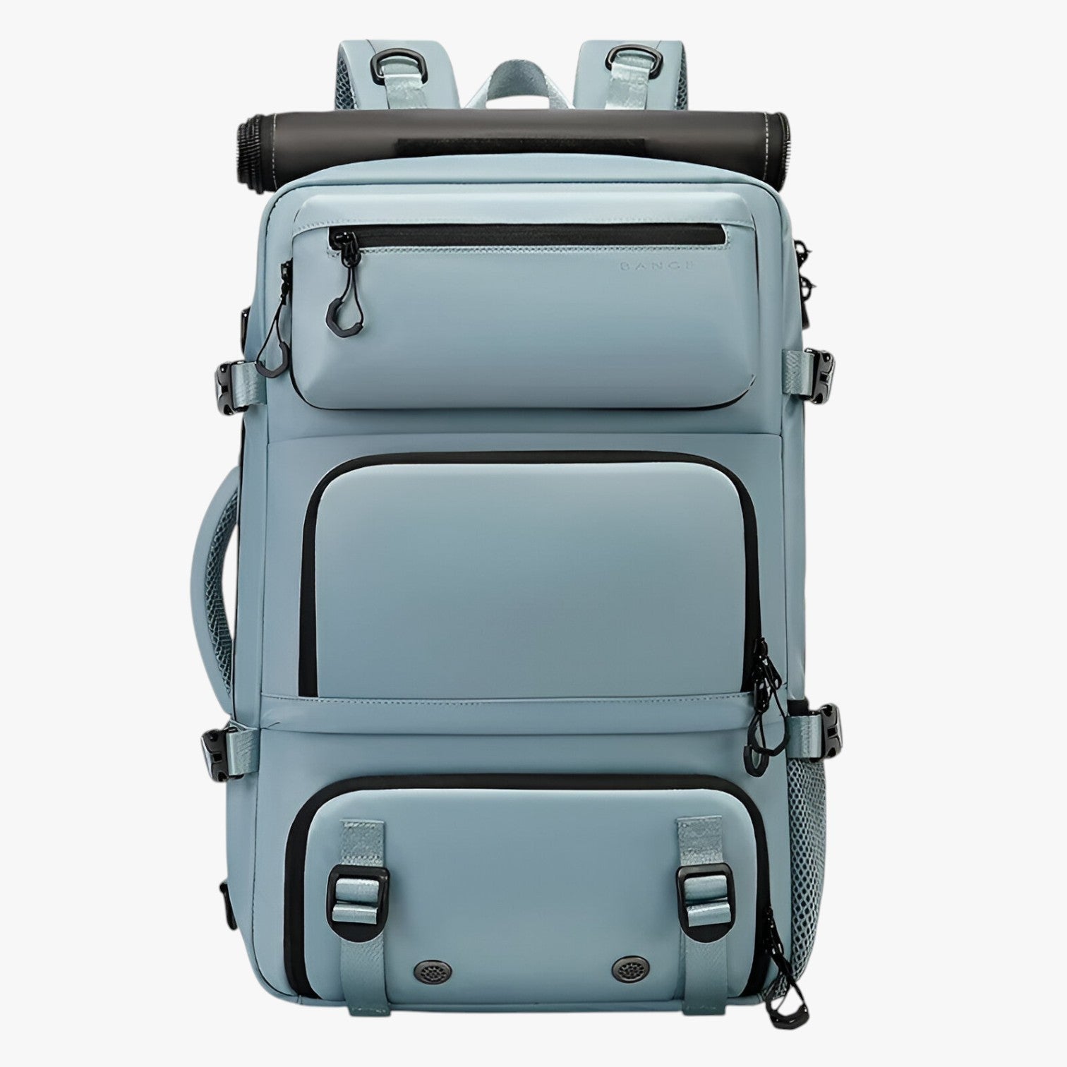 Zaino Da Viaggio Multicolore Multitasche Uomo — Bari, immagine 9